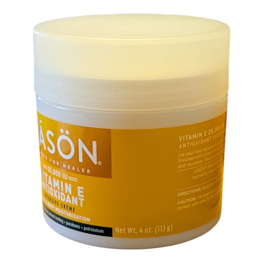 Jason Vitamin E 25000 IU Antioxidant Intensive Creme Moisturizer 4 oz 2-Pack